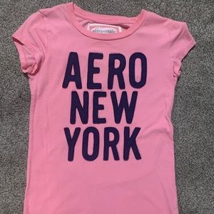 Pink Areo New York T-shirt